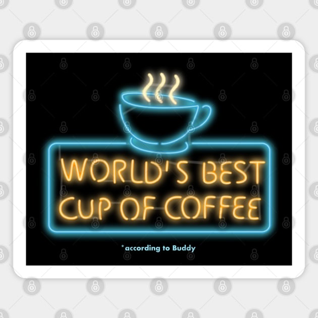 World's Best Cup of Coffee Magnet by PopCultureShirts